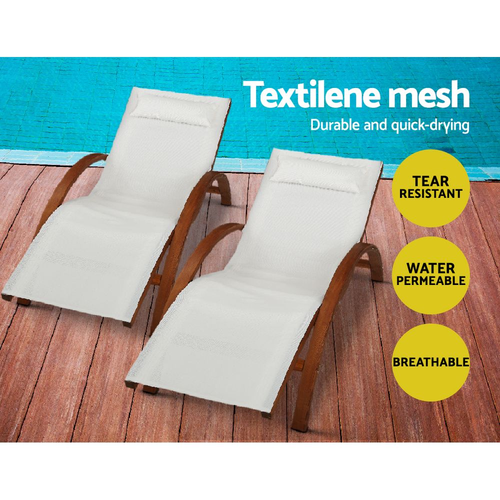 Korra Sun Lounge - Cream