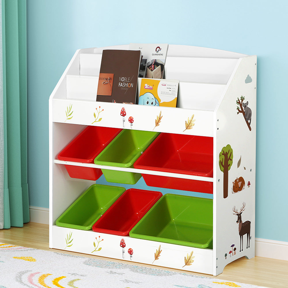 Keezi 3 Tiers Kids Bookshelf