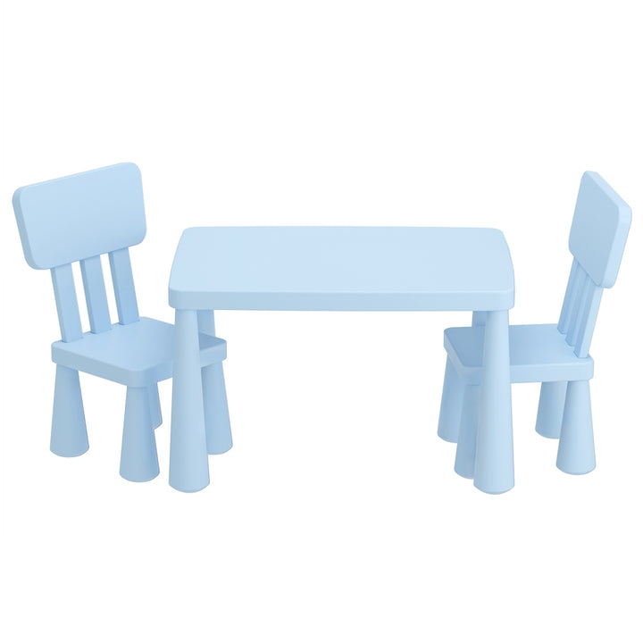 Korra Kids Table and Chairs - Blue