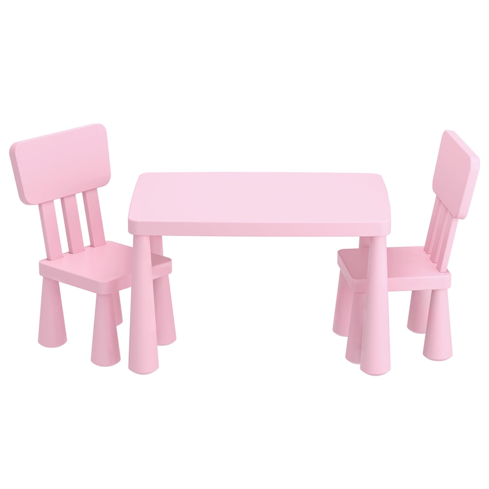Korra Kids Table and Chairs - Pink