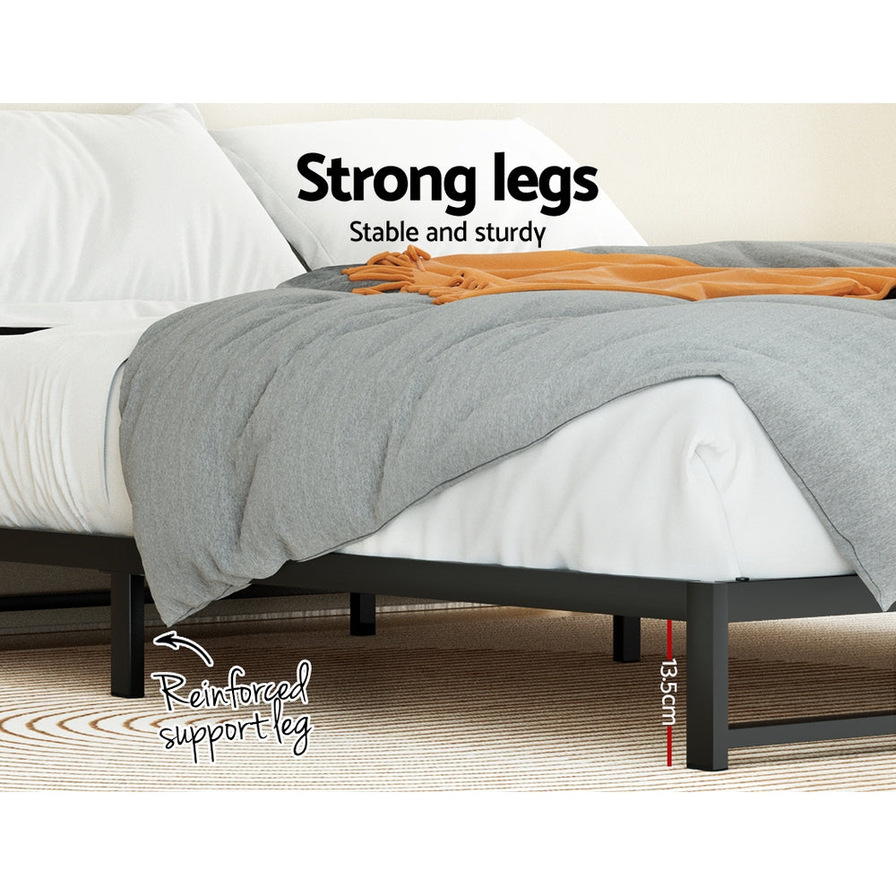 Korra Bed Frame King Size Metal BERU
