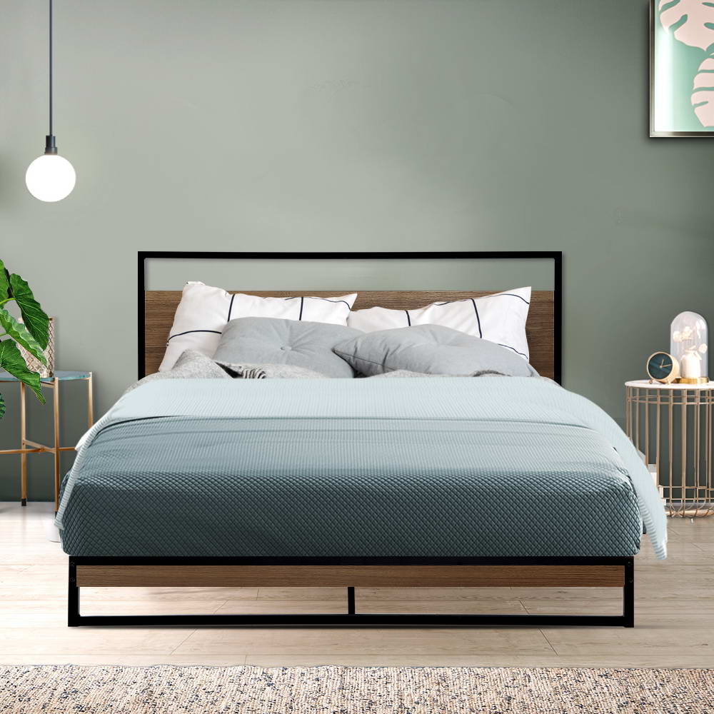 Korra Bed Frame Double Size Metal Frame DANE
