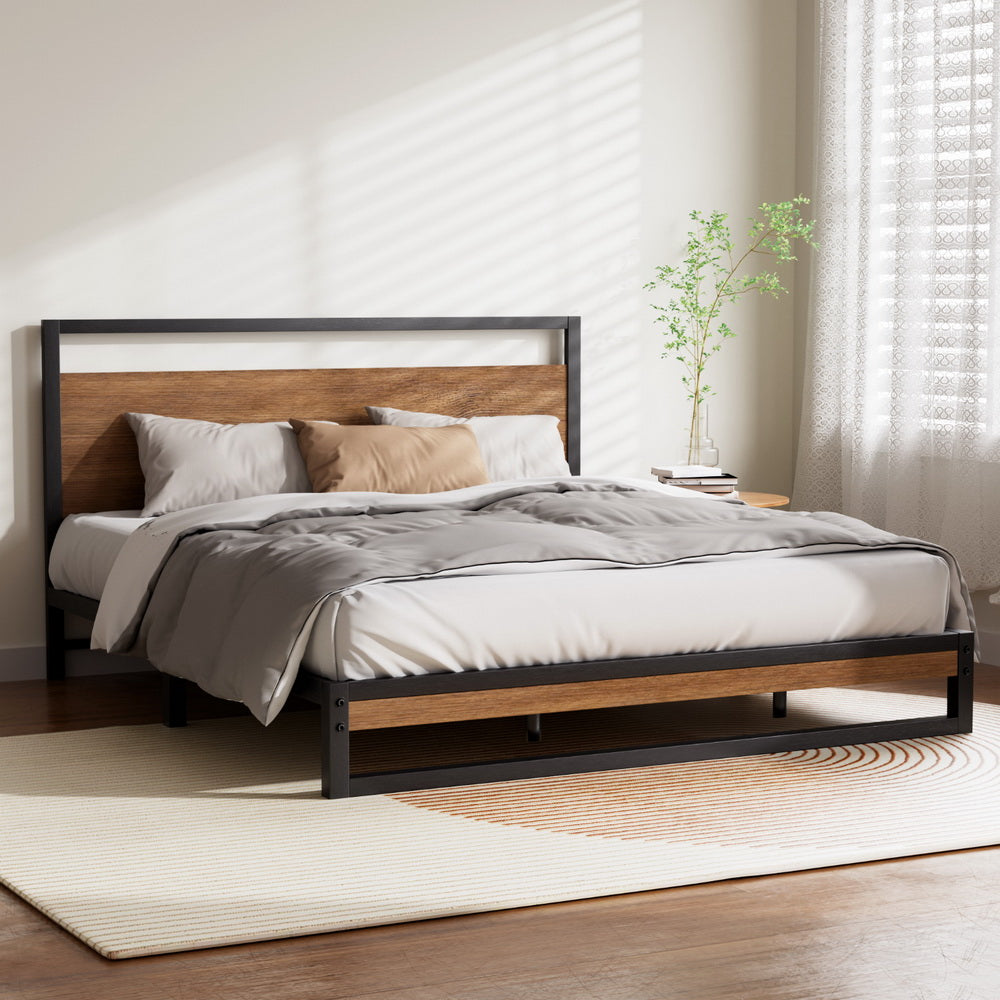 Korra Bed Frame King Size Metal Frame DANE