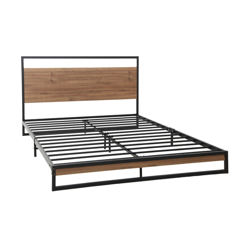 Korra Bed Frame Queen Size Metal Frame DANE