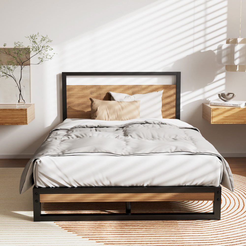 Korra Bed Frame Single Size Metal Bed Frame DANE