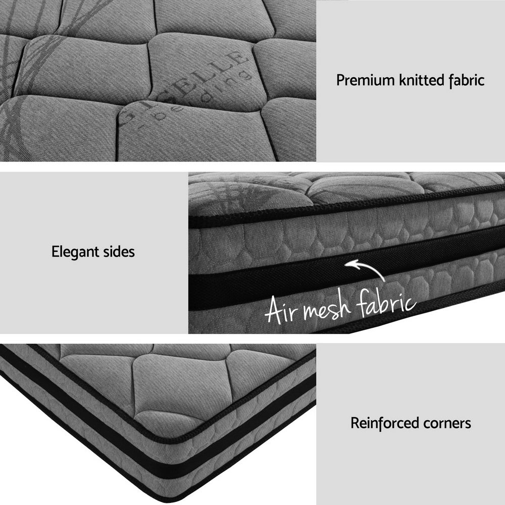 Korra  Metal Bed Frame King Single Size Beds Platform with Mattress