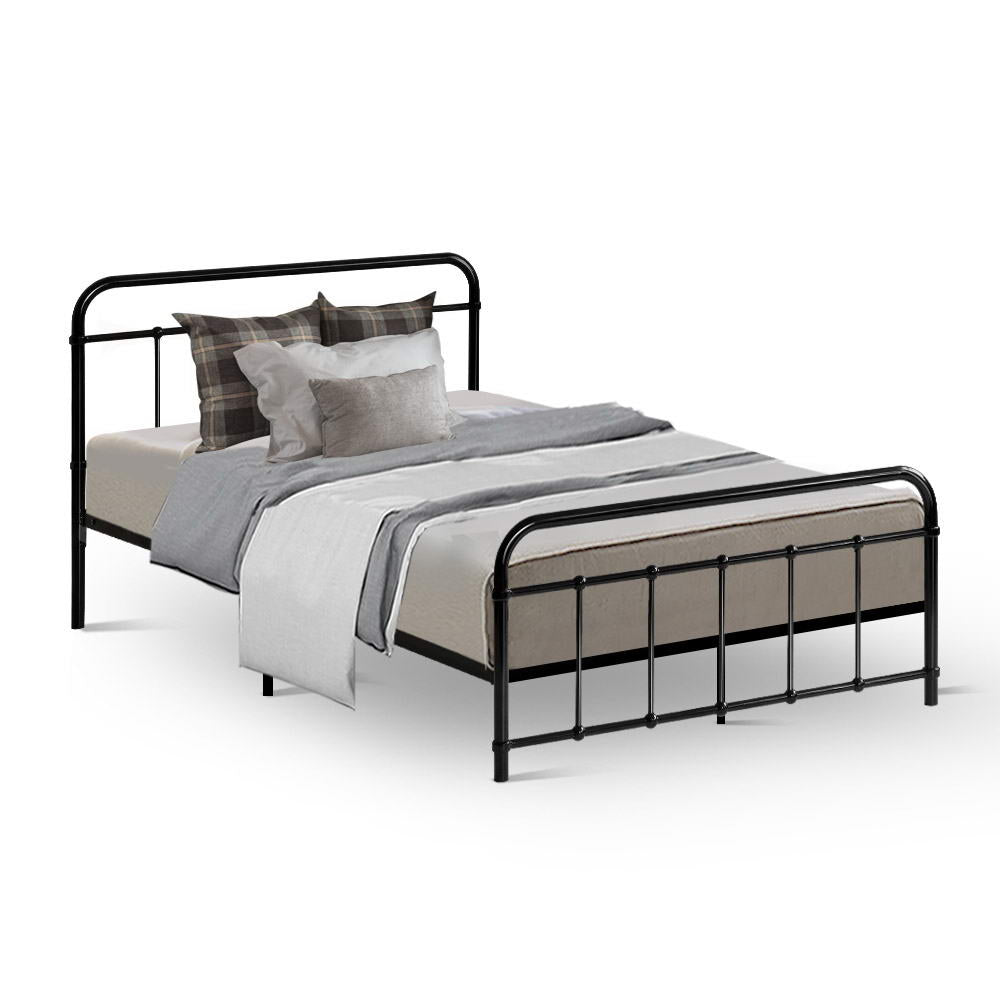 Urban Iron King Single Bed Frame - Black