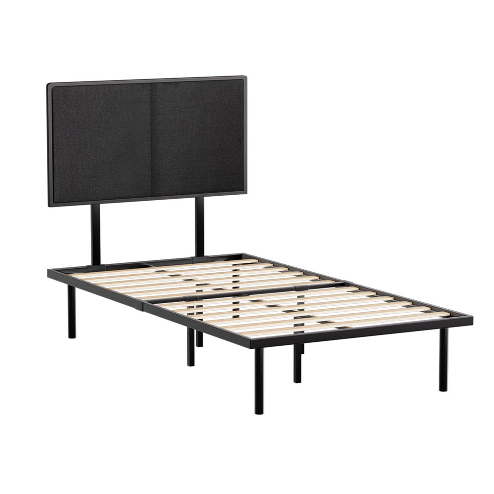 Korra Bed Frame King Single Size Metal Frame NOE