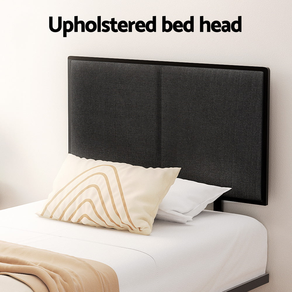 Korra Bed Frame King Single Size Metal Frame NOE