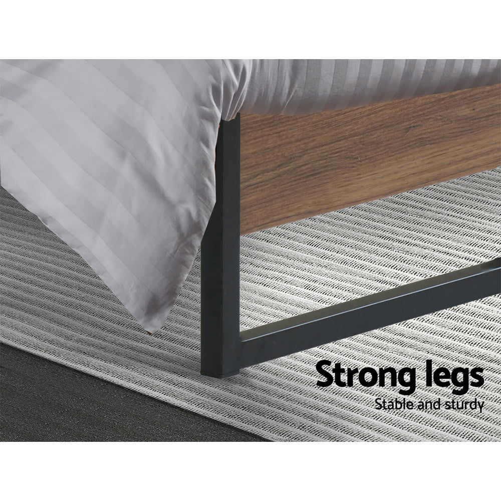Korra Bed Frame Metal Bed Frame Bed Base OSLO - Single