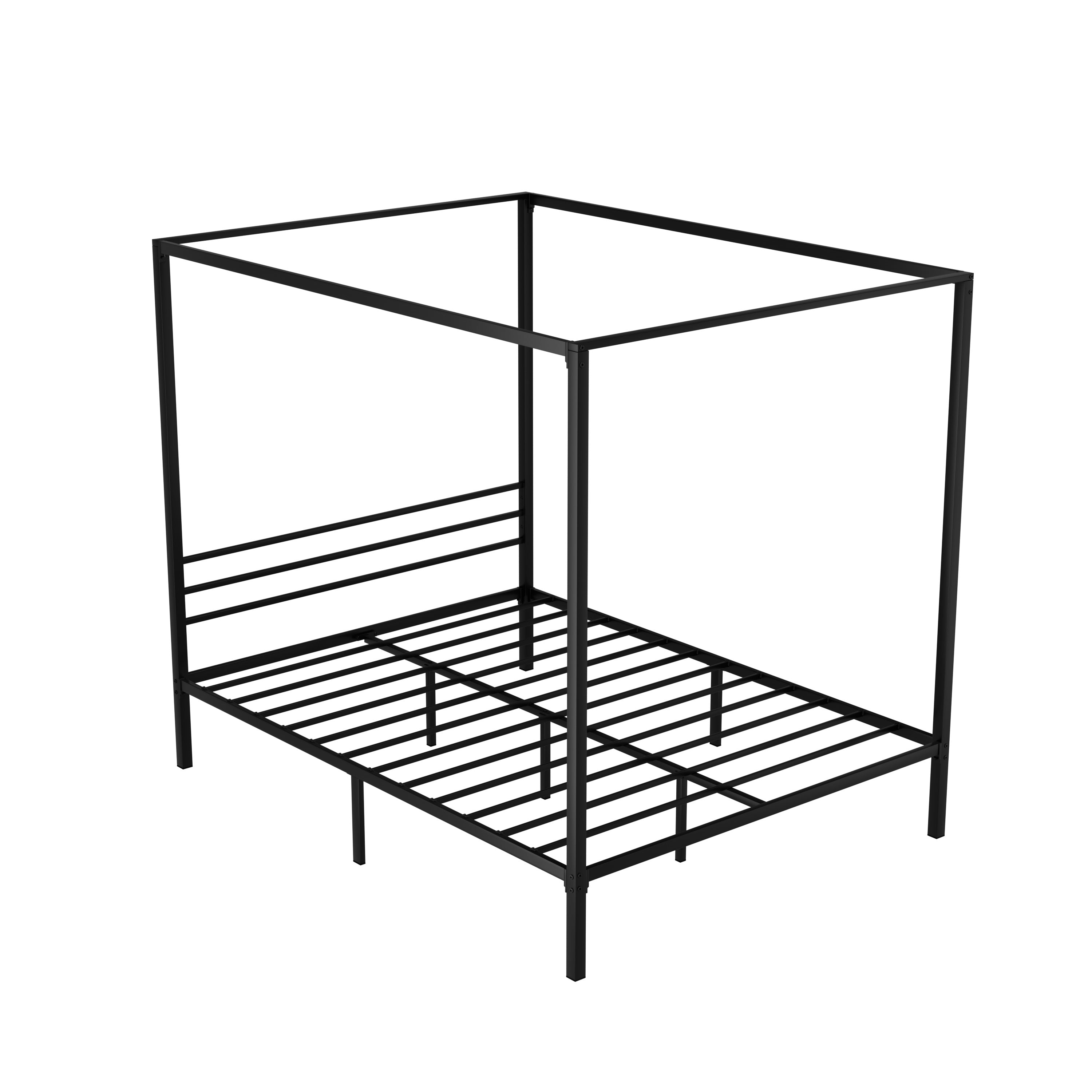 Korra Bed Frame Queen Size Metal Frame POCHY