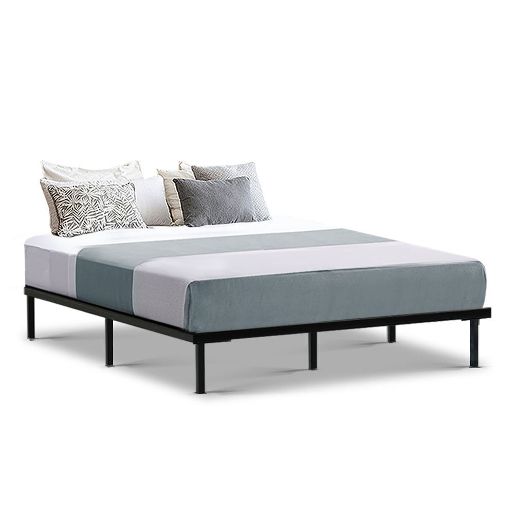 Korra Bed Frame Queen Size Metal Frame TED