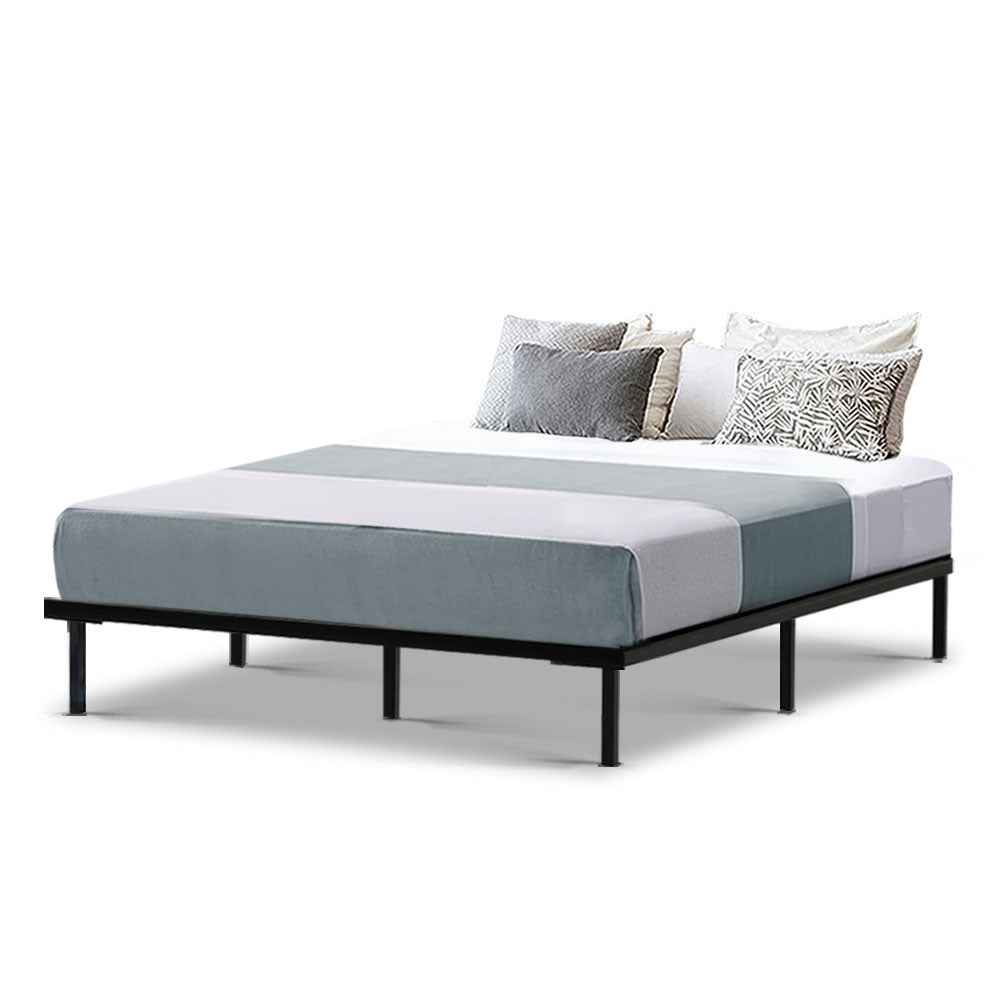 Korra Bed Frame Queen Size Metal Frame TED