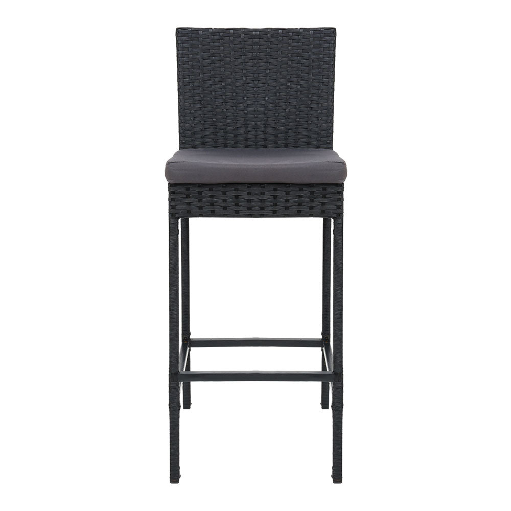 Oasis Ridge Bar Stool x 2 - Rattan