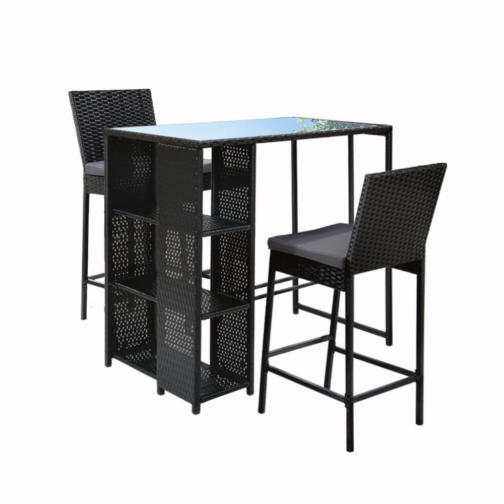 Riviera Outdoor Bar Set (3 Piece)