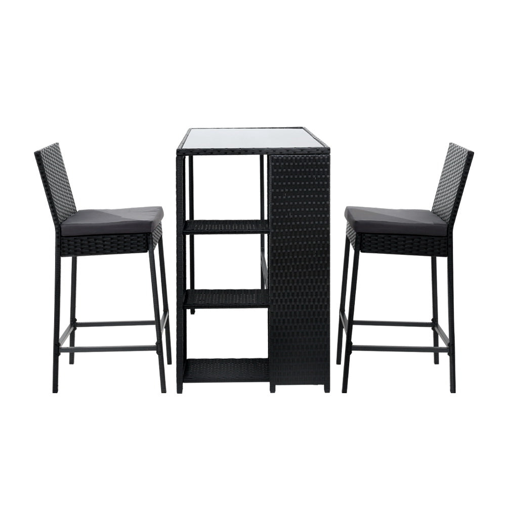 Riviera Outdoor Bar Set (3 Piece)