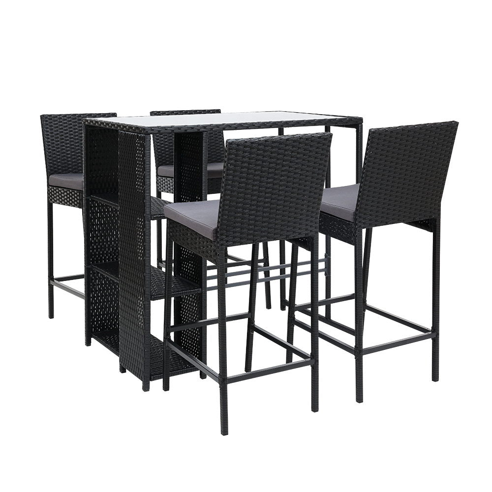 Riviera Outdoor Bar Set (5-Piece )