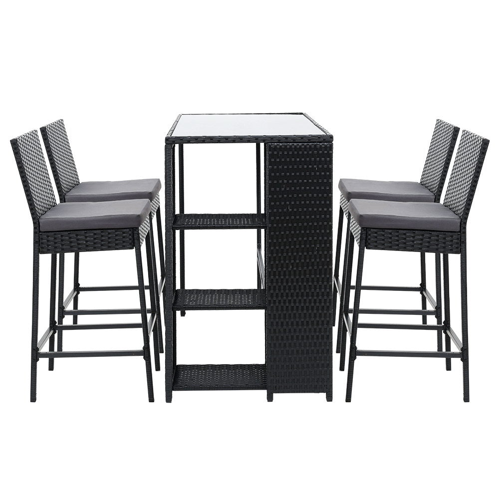 Riviera Outdoor Bar Set (5-Piece )
