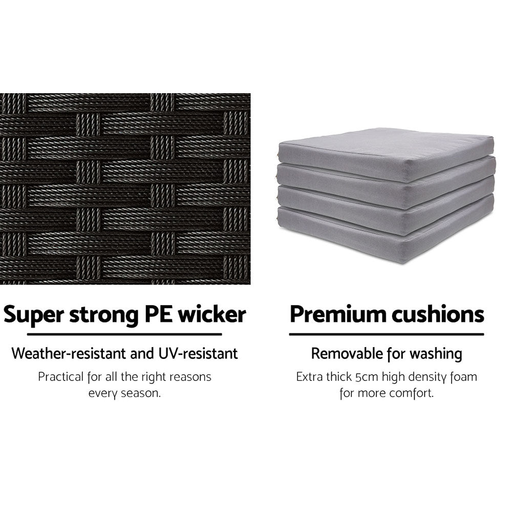 Riviera Outdoor Bar Set (5-Piece )