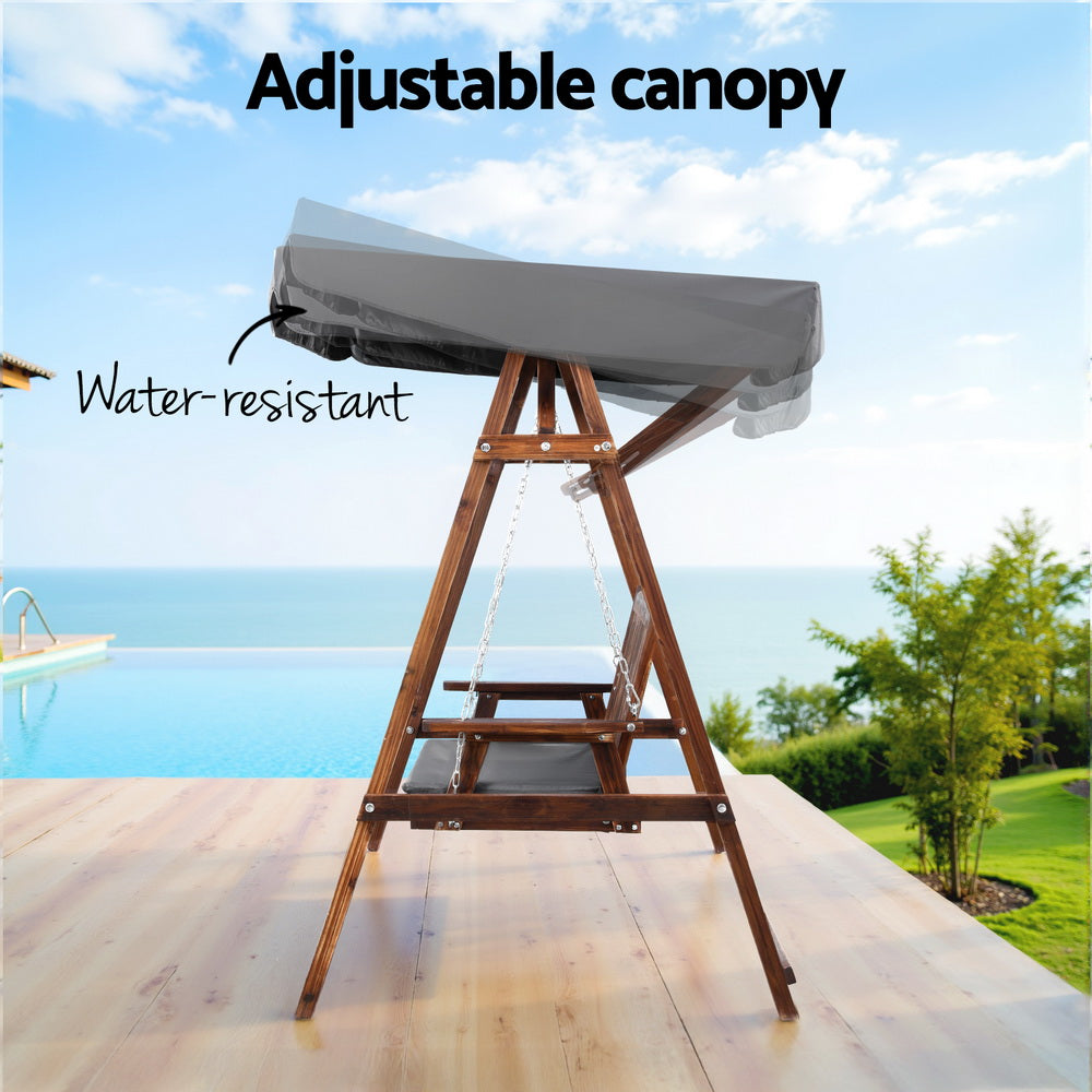 Woodora Swing Chair - 3 Seater