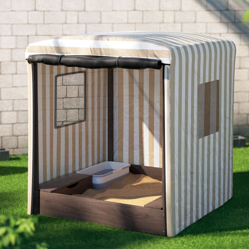 Korra Kids Sandpit with Canopy
