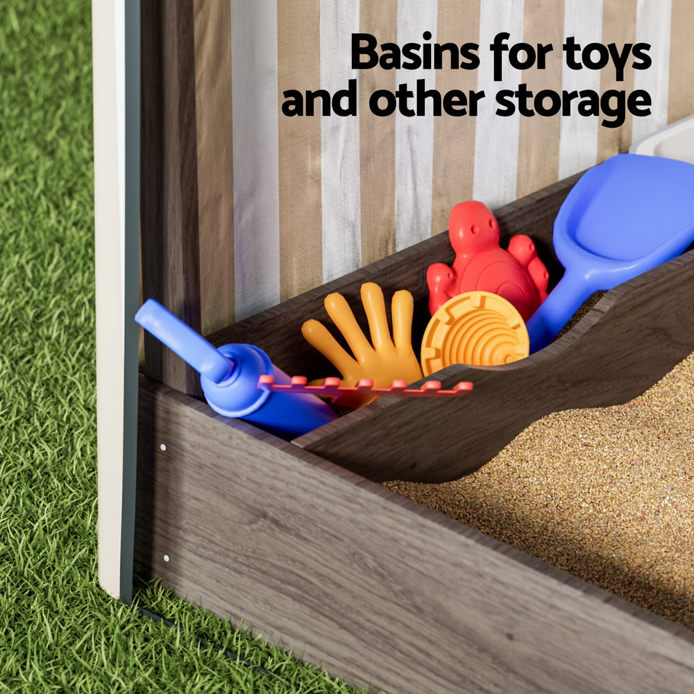 Korra Kids Sandpit with Canopy