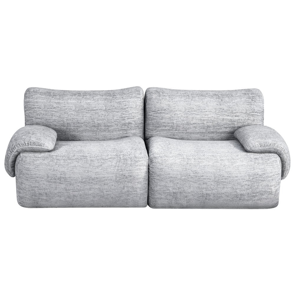 2 Seater Sofa Modular - Grey