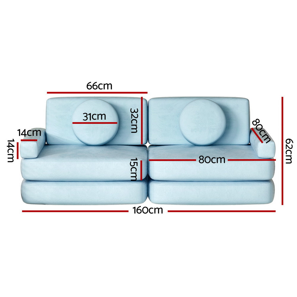 Korra Play DIY Modular Lounge - Velvet