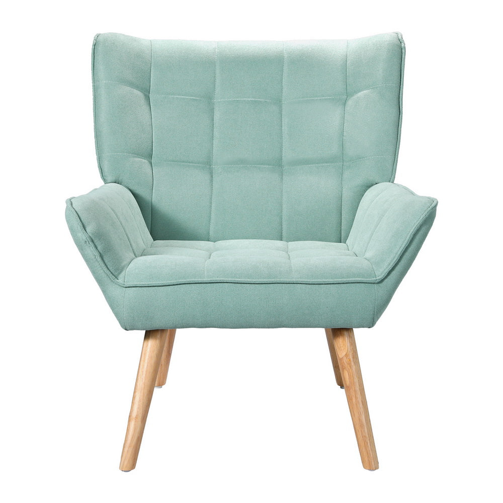 Zara Coastal Armchair - Linen Fabric