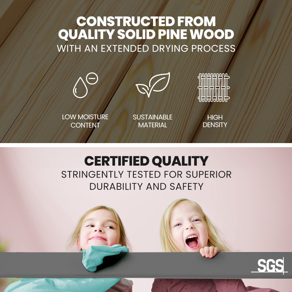 KINGSTON SLUMBER Single Bunk Bed Frame