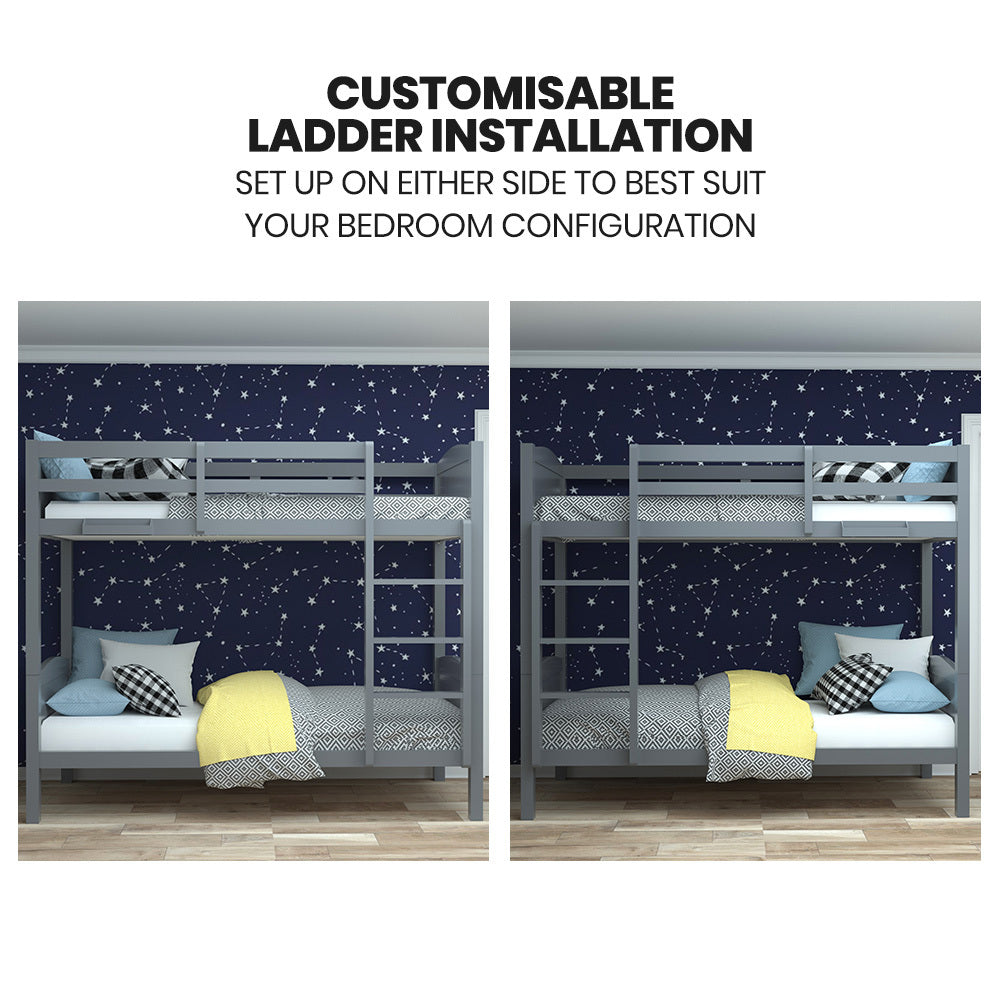 KINGSTON SLUMBER Single Bunk Bed Frame