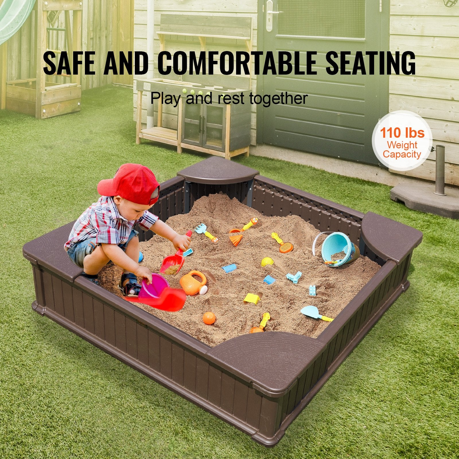 Willow Kids Sandbox - square