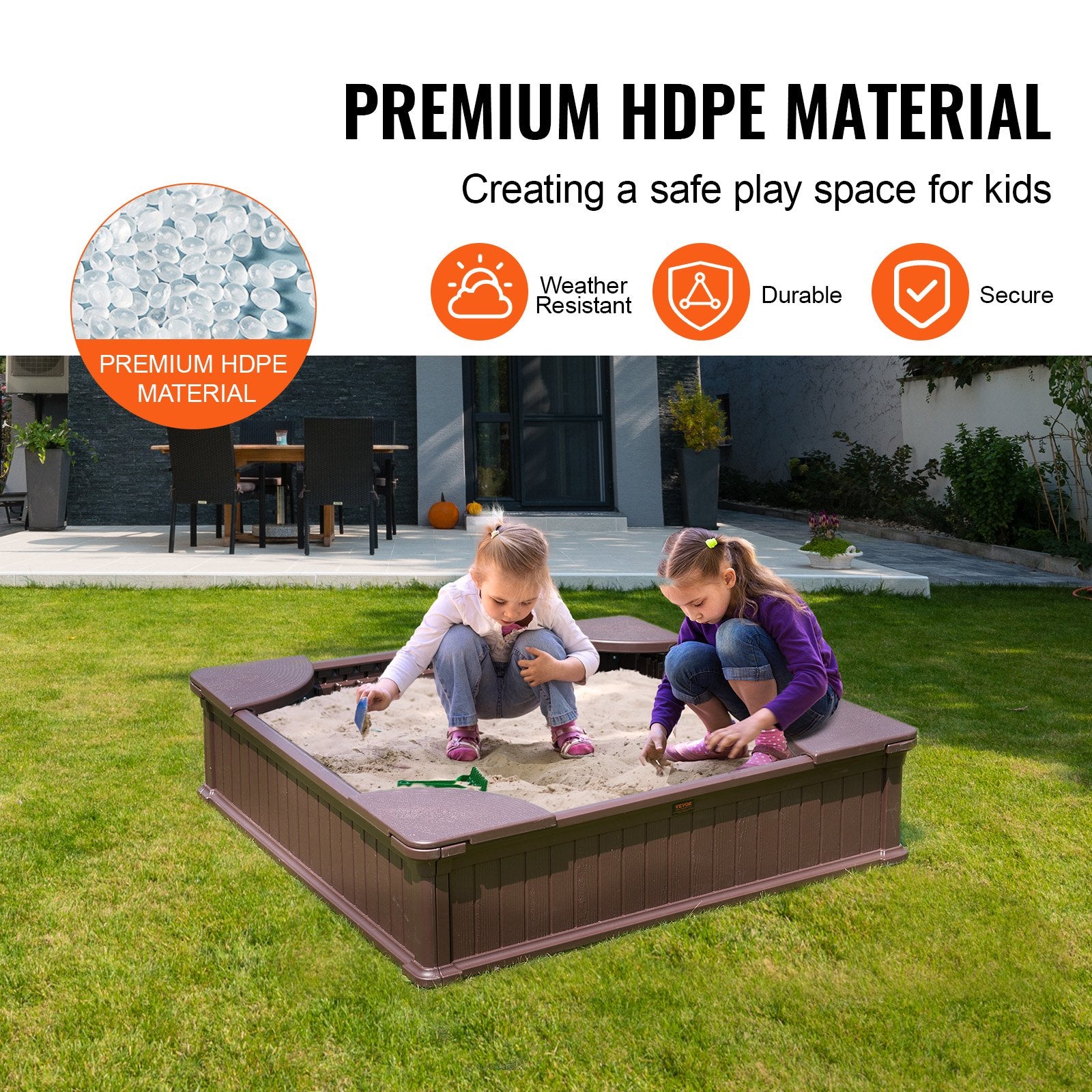 Willow Kids Sandbox - square