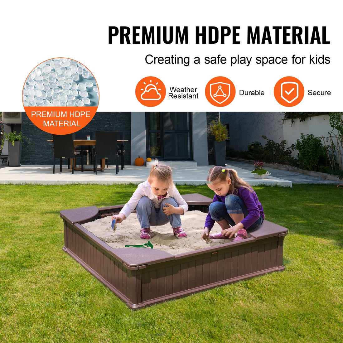 Willow Kids Sandbox - square