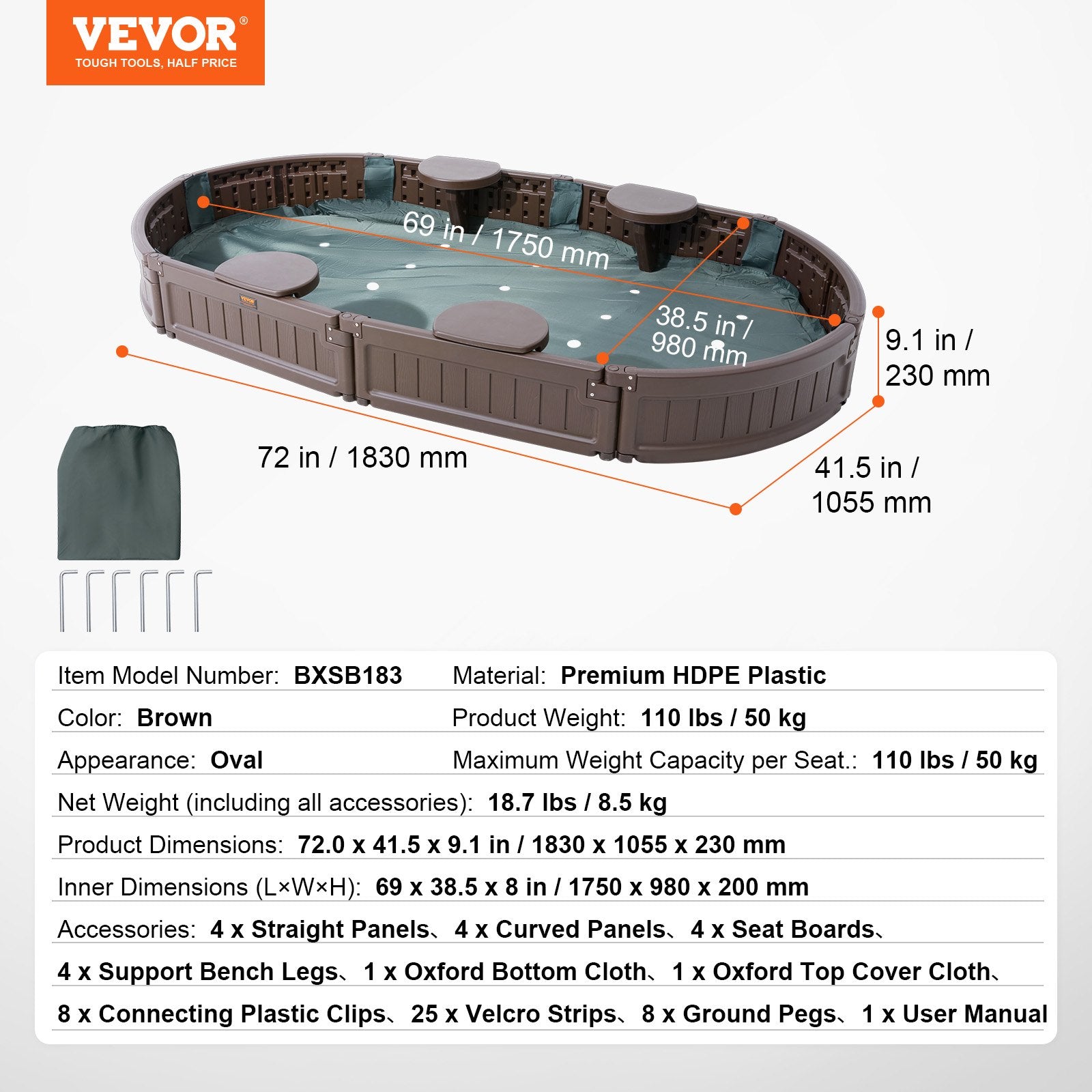 Willow Kids Sandbox