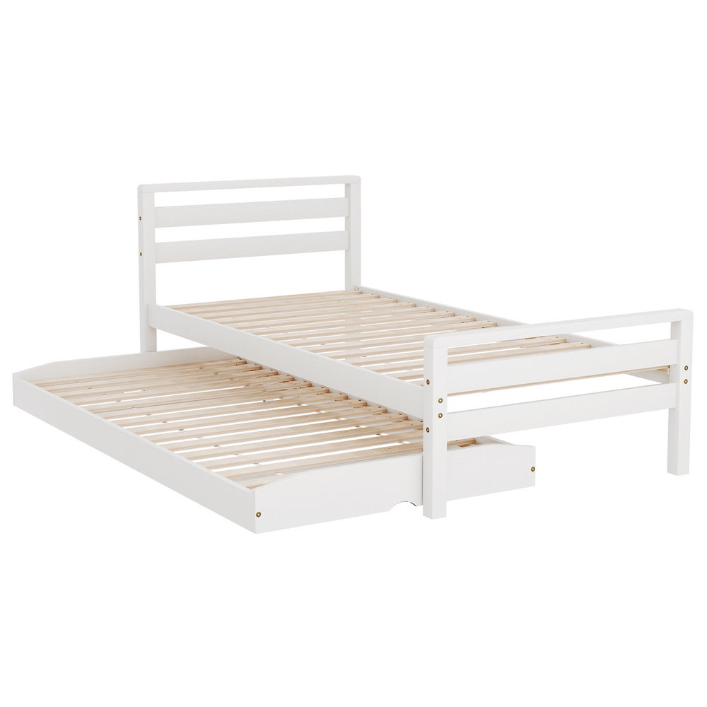 Willow - Single Bed Frame 2-in-1 Trundle